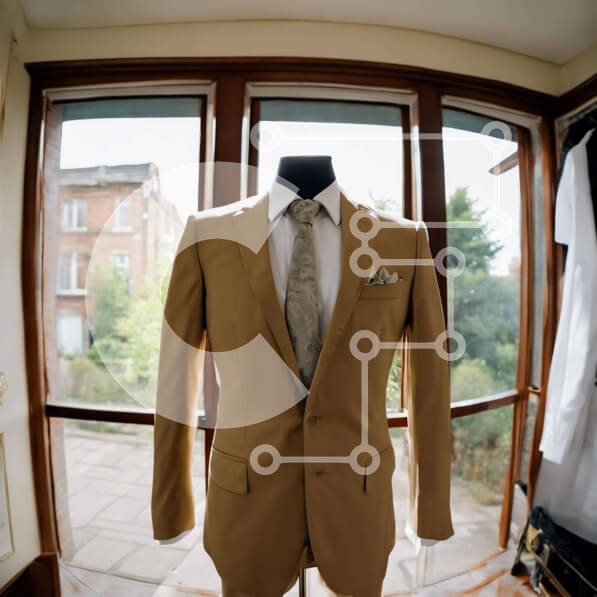 Σετ των 2 Intra Συλλεκτικό Ξύλινο Παζλ Plywood  4mm - Κομψή μαύρη στολή μανεκέν που εμφανίζεται μπροστά από ένα ανοιχτό παράθυρο Σε Ξύλινο Κουτί - Διαστάσεις: 10x10 cm – 25 κομμάτια