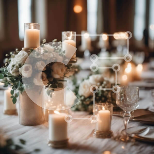 Σετ των 2 Intra Συλλεκτικό Ξύλινο Παζλ Plywood  4mm - Όμορφα διακοσμημένη τραπεζαρία Σε Ξύλινο Κουτί - Διαστάσεις: 10x10 cm – 25 κομμάτια