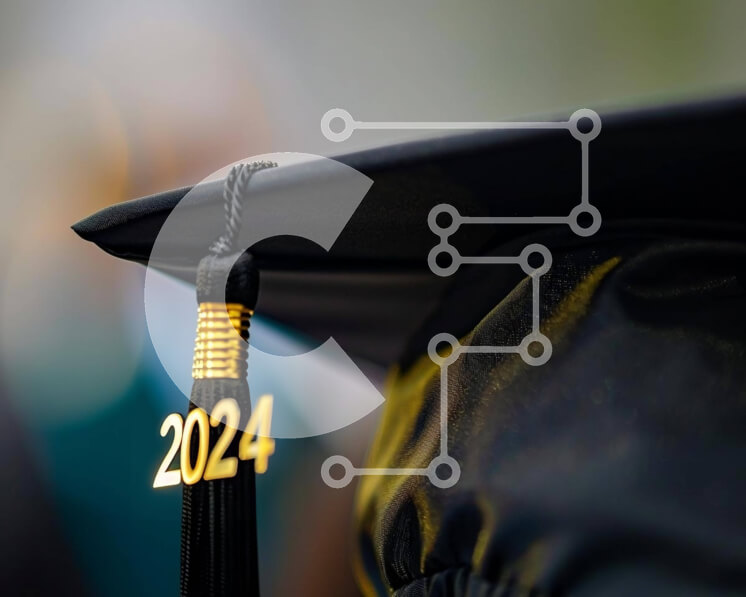 Intra Συλλεκτικό Ξύλινο Παζλ Plywood  4mm - Εορτασμός Αποφοίτησης 2024 Σε Ξύλινο Κουτί - Διαστάσεις Puzzle: 10x10 cm – 25 κομμάτια