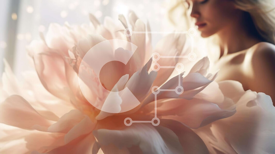 Intra Συλλεκτικό Ξύλινο Παζλ Plywood  4mm - Όμορφη ξανθιά γυναίκα με ροζ λουλούδι από το ανοιχτό παράθυρο Σε Ξύλινο Κουτί - Διαστάσεις Puzzle: 10x10 cm – 25 κομμάτια