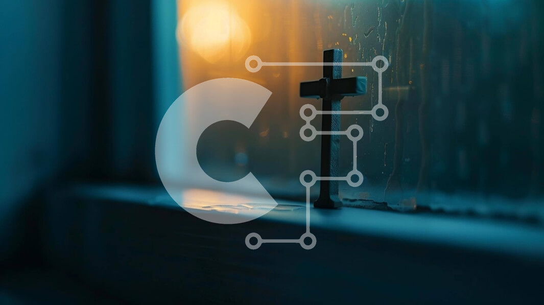 Intra Συλλεκτικό Ξύλινο Παζλ Plywood  4mm - Μικρός σταυρός στο περβάζι παραθύρου με σταγόνες βροχής Σε Ξύλινο Κουτί - Διαστάσεις Puzzle: 10x10 cm – 25 κομμάτια