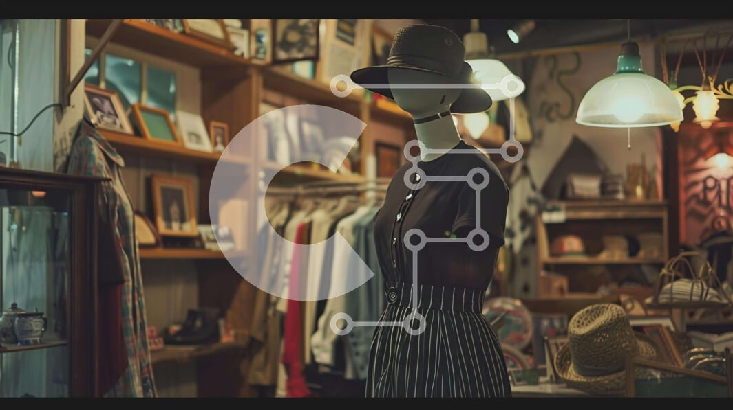 Intra Συλλεκτικό Ξύλινο Παζλ Plywood  4mm - Μανεκέν σε ένα άδειο κατάστημα Σε Ξύλινο Κουτί - Διαστάσεις Puzzle: 10x10 cm – 25 κομμάτια