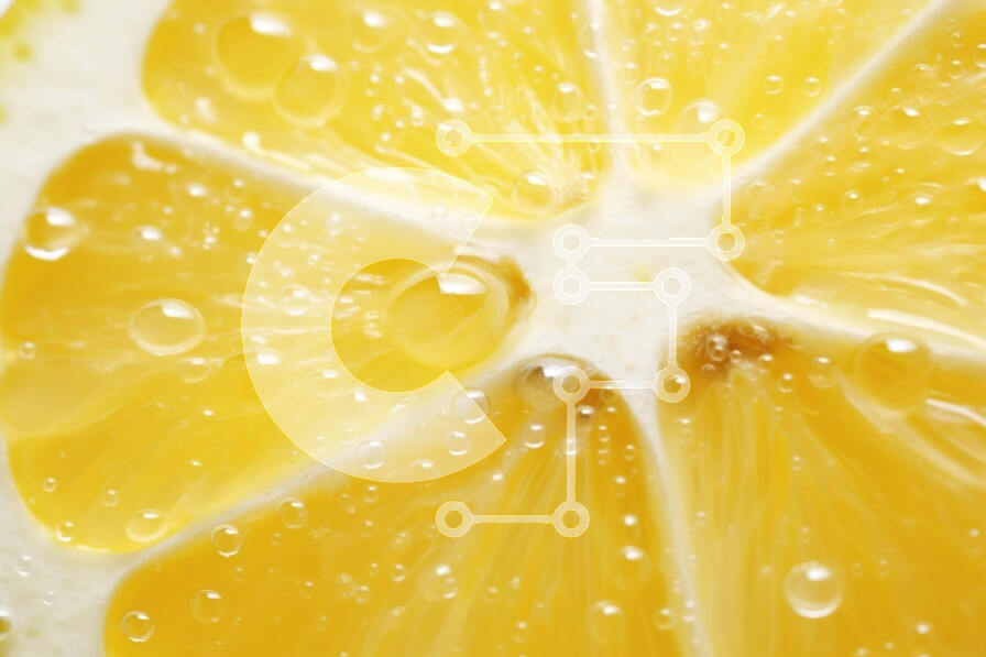 Σετ των 2 Intra Συλλεκτικό Ξύλινο Παζλ Plywood  4mm - Φρέσκια φέτα λεμονιού με σταγόνες νερού Σε Ξύλινο Κουτί - Διαστάσεις: 10x10 cm – 25 κομμάτια