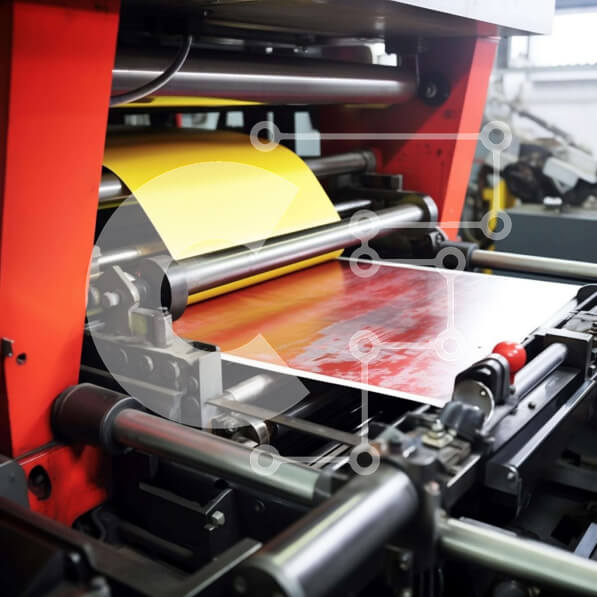 Intra Συλλεκτικό Ξύλινο Παζλ Plywood  4mm - Εκτυπωτική μηχανή σε δράση Σε Ξύλινο Κουτί - Διαστάσεις Puzzle: 10x10 cm – 25 κομμάτια