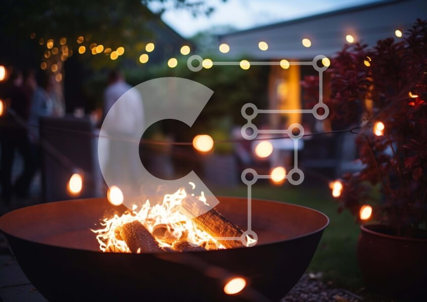 Intra Συλλεκτικό Ξύλινο Παζλ Plywood  4mm - Άνετη συγκέντρωση πυρκαγιάς στην πίσω αυλή Σε Ξύλινο Κουτί - Διαστάσεις Puzzle: 10x10 cm – 25 κομμάτια