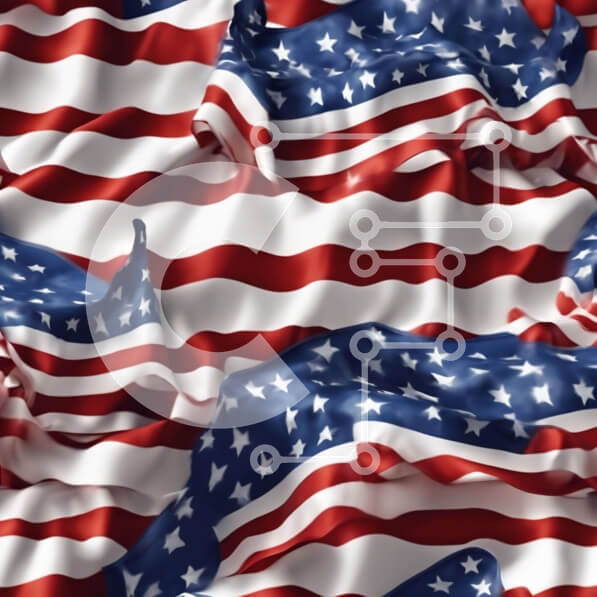 Intra Συλλεκτικό Ξύλινο Παζλ Plywood  4mm - Χωρίς ραφή πρότυπο αμερικανικές σημαίες Σε Ξύλινο Κουτί - Διαστάσεις Puzzle: 10x10 cm – 25 κομμάτια