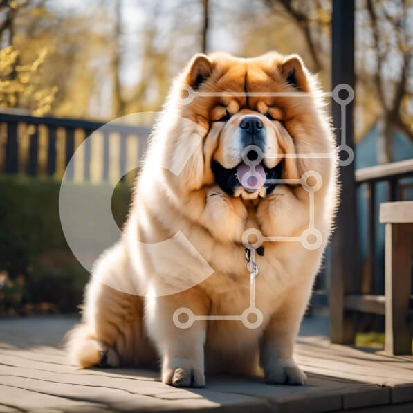 Intra Συλλεκτικό Ξύλινο Παζλ Plywood  4mm - Χνουδωτό σκυλί στο κατάστρωμα Σε Ξύλινο Κουτί - Διαστάσεις: 10x10 cm – 25 κομμάτια