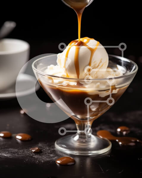 Σετ των 2 Intra Συλλεκτικό Ξύλινο Παζλ Plywood  4mm - Νόστιμο παγωτό με καραμέλα Σε Ξύλινο Κουτί - Διαστάσεις: 10x10 cm – 25 κομμάτια