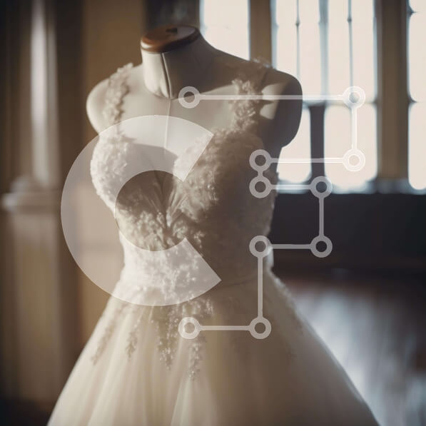 Σετ των 2 Intra Συλλεκτικό Ξύλινο Παζλ Plywood  4mm - Κομψή επίδειξη νυφικού Σε Ξύλινο Κουτί - Διαστάσεις: 10x10 cm – 25 κομμάτια