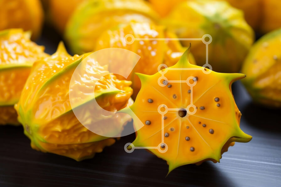 Σετ των 2 Intra Συλλεκτικό Ξύλινο Παζλ Plywood  4mm - Ποικιλία από φρέσκα κίτρινα δρακόφρουτα Σε Ξύλινο Κουτί - Διαστάσεις: 10x10 cm – 25 κομμάτια