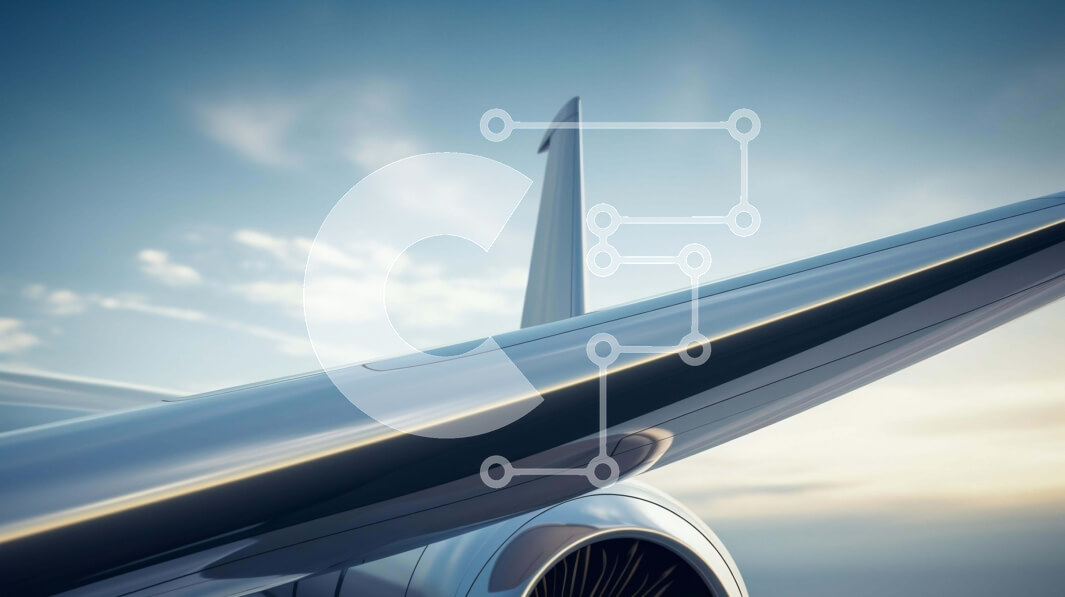 Intra Συλλεκτικό Ξύλινο Παζλ Plywood  4mm - Κοντινό πλάνο της πτέρυγας αεροπλάνου κατά την πτήση Σε Ξύλινο Κουτί - Διαστάσεις Puzzle: 10x10 cm – 25 κομμάτια