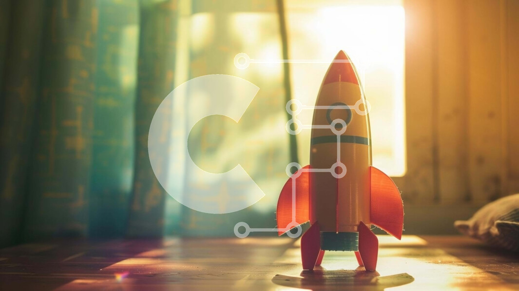 Intra Συλλεκτικό Ξύλινο Παζλ Plywood  4mm - Παιχνίδι Rocket Ship που εμφανίζεται στο δωμάτιο Σε Ξύλινο Κουτί - Διαστάσεις Puzzle: 10x10 cm – 25 κομμάτια