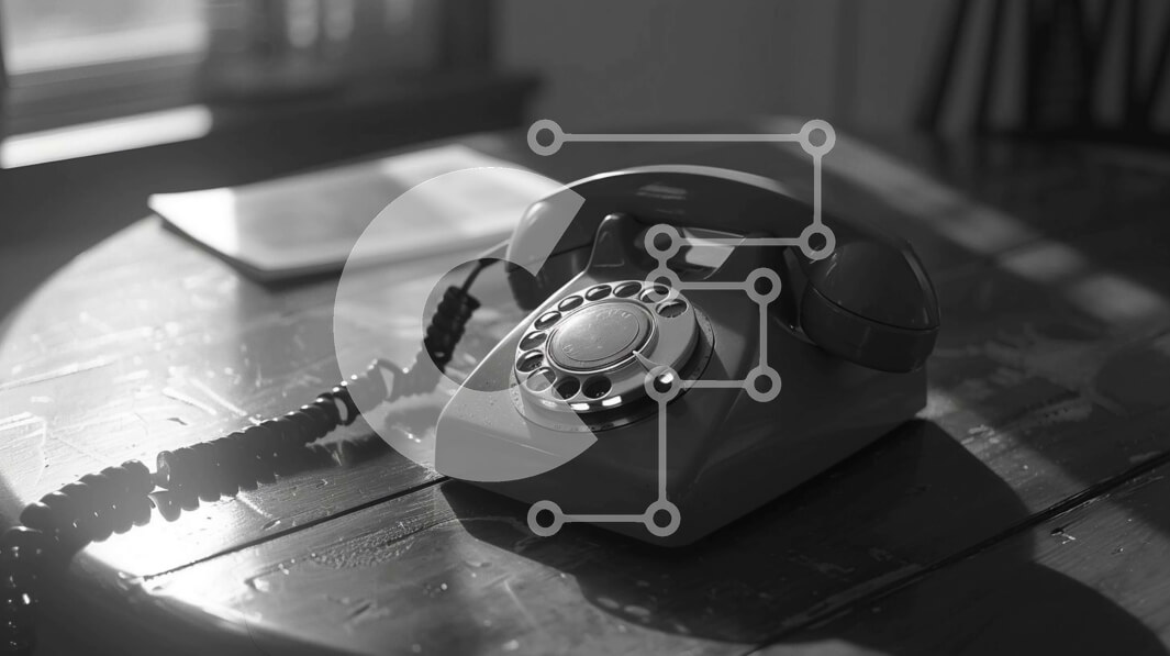 Intra Συλλεκτικό Ξύλινο Παζλ Plywood  4mm - Vintage παλιομοδίτικο τηλέφωνο σε ξύλινο τραπέζι Σε Ξύλινο Κουτί - Διαστάσεις Puzzle: 10x10 cm – 25 κομμάτια