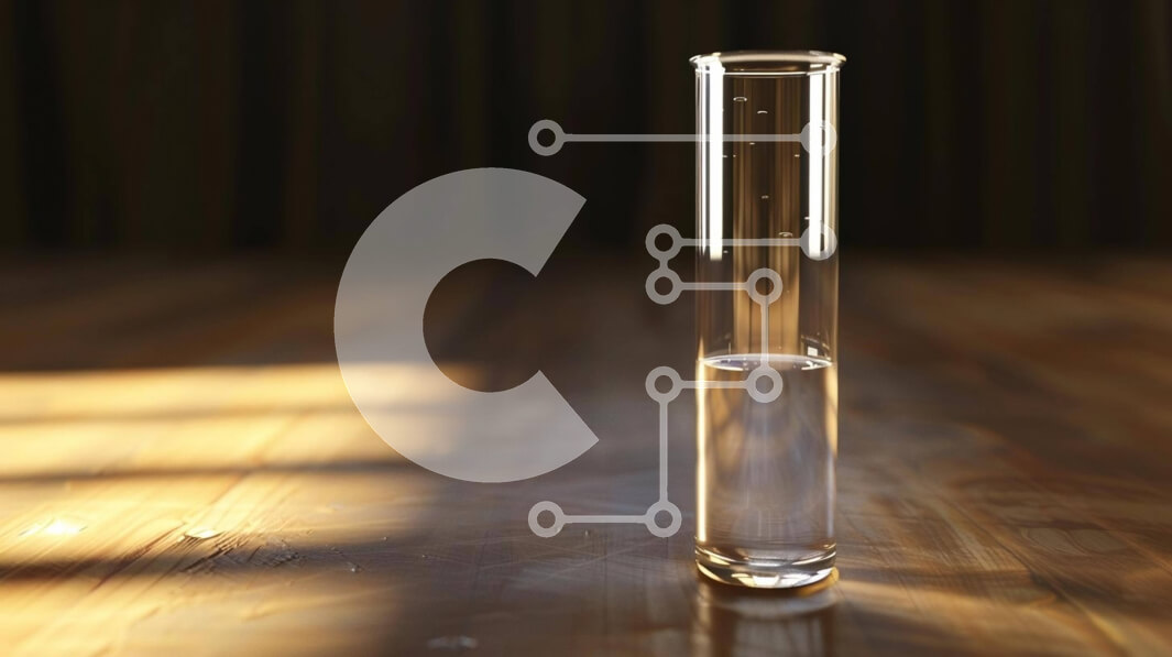 Intra Συλλεκτικό Ξύλινο Παζλ Plywood  4mm - Επιστημονικό πείραμα με το Clear Beaker Σε Ξύλινο Κουτί - Διαστάσεις Puzzle: 10x10 cm – 25 κομμάτια