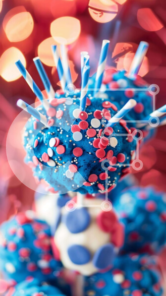 Intra Συλλεκτικό Ξύλινο Παζλ Plywood  4mm - Πολύχρωμα κέικ ποπ και γλυκές λιχουδιές Σε Ξύλινο Κουτί - Διαστάσεις: 10x10 cm – 25 κομμάτια