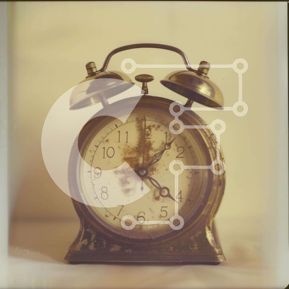 Intra Συλλεκτικό Ξύλινο Παζλ Plywood  4mm - Vintage Ξυπνητήρι Σε Ξύλινο Κουτί - Διαστάσεις: 10x10 cm – 25 κομμάτια