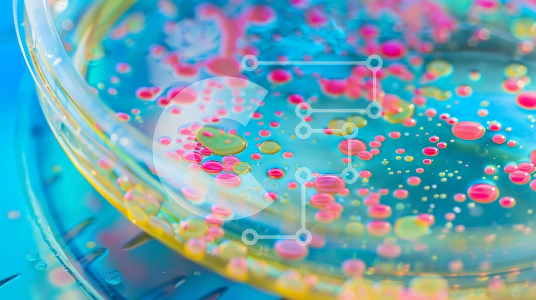 Intra Συλλεκτικό Ξύλινο Παζλ Plywood  4mm - Γυάλινο μπολ με ροζ και κίτρινες φυσαλίδες Σε Ξύλινο Κουτί - Διαστάσεις Puzzle: 10x10 cm – 25 κομμάτια