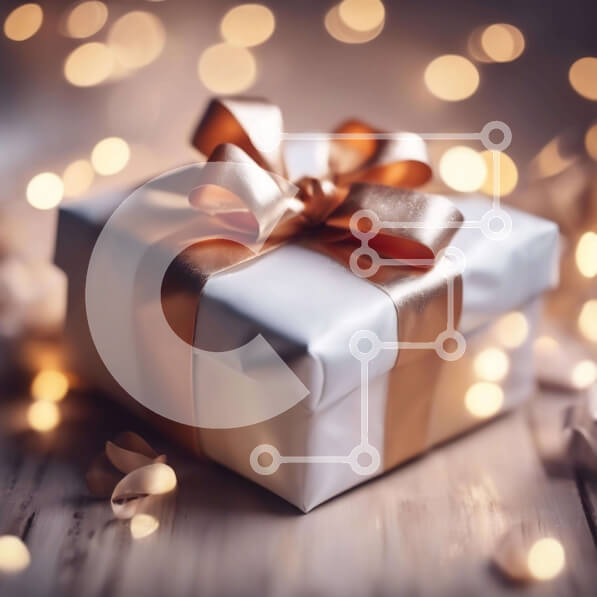 Intra Συλλεκτικό Ξύλινο Παζλ Plywood  4mm - Συναρπαστικό κουτί δώρου διακοπών σε ξύλινο τραπέζι Σε Ξύλινο Κουτί - Διαστάσεις: 10x10 cm – 25 κομμάτια