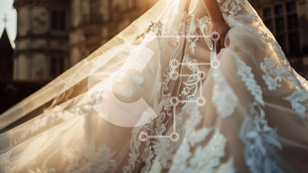 Intra Συλλεκτικό Ξύλινο Παζλ Plywood  4mm - Όμορφη νύφη με νυφικό στο Κάστρο Σε Ξύλινο Κουτί - Διαστάσεις Puzzle: 10x10 cm – 25 κομμάτια