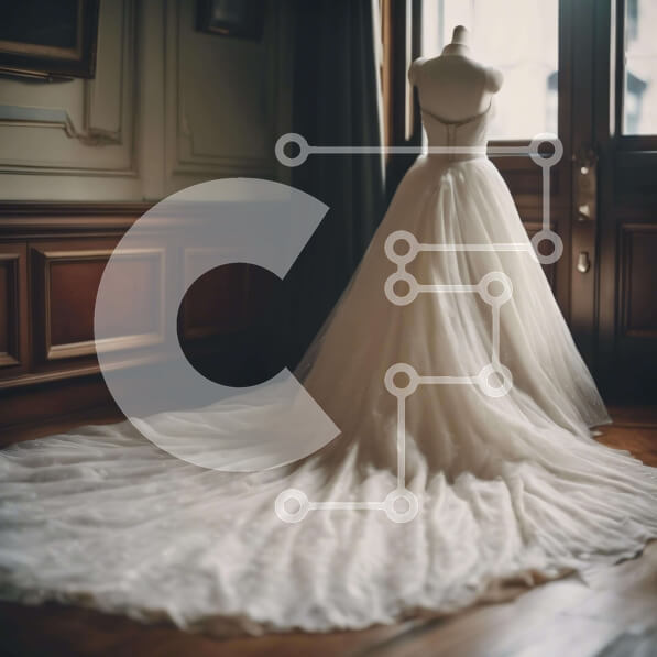 Σετ των 2 Intra Συλλεκτικό Ξύλινο Παζλ Plywood  4mm - Λευκό νυφικό που εμφανίζεται σε ένα ευάερο δωμάτιο Σε Ξύλινο Κουτί - Διαστάσεις: 10x10 cm – 25 κομμάτια