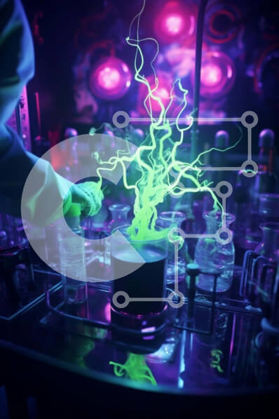 Intra Συλλεκτικό Ξύλινο Παζλ Plywood  4mm - Επιστήμονας που διεξάγει πειράματα Σε Ξύλινο Κουτί - Διαστάσεις Puzzle: 10x10 cm – 25 κομμάτια