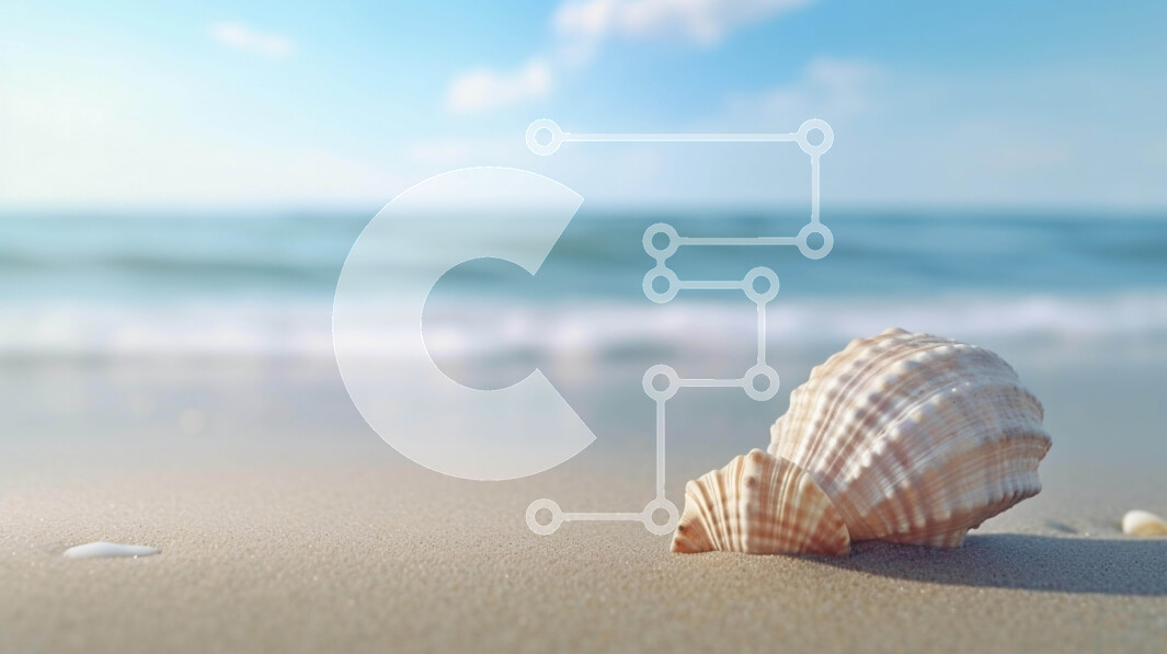 Intra Συλλεκτικό Ξύλινο Παζλ Plywood  4mm - Θαλασσινό κοχύλι στην αμμώδη παραλία κοντά στον ωκεανό Σε Ξύλινο Κουτί - Διαστάσεις: 10x10 cm – 25 κομμάτια