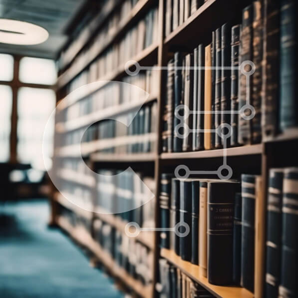 Intra Συλλεκτικό Ξύλινο Παζλ Plywood  4mm - Βιβλιοθήκη με ράφια και καρέκλες Σε Ξύλινο Κουτί - Διαστάσεις Puzzle: 10x10 cm – 25 κομμάτια