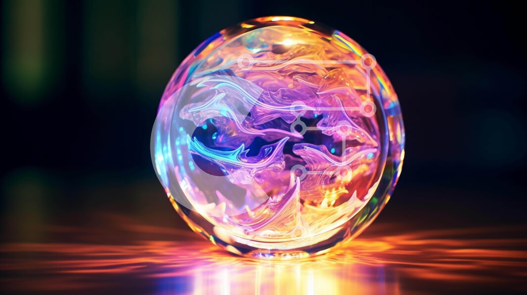 Intra Συλλεκτικό Ξύλινο Παζλ Plywood  4mm - Πολύχρωμο γυάλινο αντικείμενο που λάμπει στο σκοτάδι Σε Ξύλινο Κουτί - Διαστάσεις: 10x10 cm – 25 κομμάτια