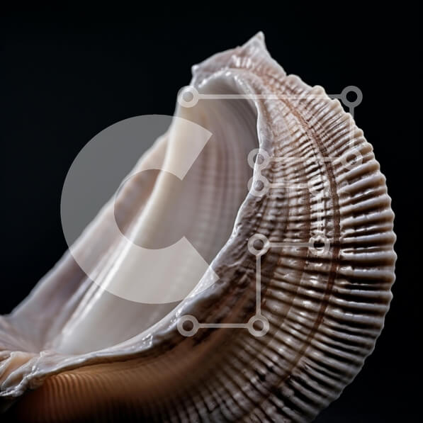 Intra Συλλεκτικό Ξύλινο Παζλ Plywood  4mm - Μεγάλο κέλυφος κόγχης Σε Ξύλινο Κουτί - Διαστάσεις: 10x10 cm – 25 κομμάτια