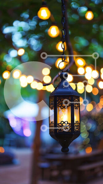 Intra Συλλεκτικό Ξύλινο Παζλ Plywood  4mm - Εξωτερική Συγκέντρωση με Φωτιζόμενο Φανάρι και Καθίσματα Σε Ξύλινο Κουτί - Διαστάσεις Puzzle: 10x10 cm – 25 κομμάτια