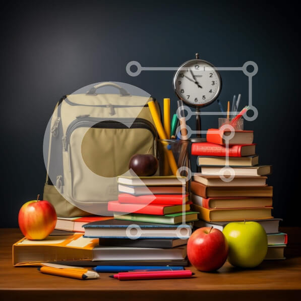 Intra Συλλεκτικό Ξύλινο Παζλ Plywood  4mm - Βασικά στοιχεία εκπαίδευσης Σε Ξύλινο Κουτί - Διαστάσεις Puzzle: 10x10 cm – 25 κομμάτια