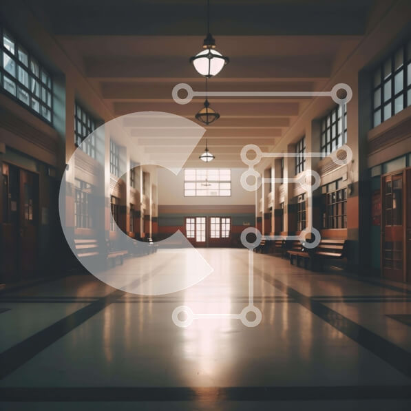 Intra Συλλεκτικό Ξύλινο Παζλ Plywood  4mm - Ευρύχωρος διάδρομος με παγκάκια και κρεμαστά φώτα Σε Ξύλινο Κουτί - Διαστάσεις Puzzle: 10x10 cm – 25 κομμάτια