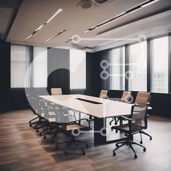 Intra Συλλεκτικό Ξύλινο Παζλ Plywood  4mm - Ευρύχωρη αίθουσα συνεδριάσεων με φυσικό φως Σε Ξύλινο Κουτί - Διαστάσεις Puzzle: 10x10 cm – 25 κομμάτια