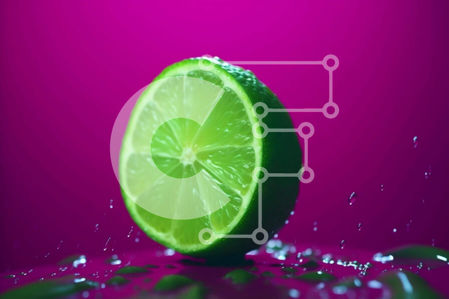 Σετ των 2 Intra Συλλεκτικό Ξύλινο Παζλ Plywood  4mm - Φέτα ασβέστη που επιπλέει στο νερό Σε Ξύλινο Κουτί - Διαστάσεις: 10x10 cm – 25 κομμάτια