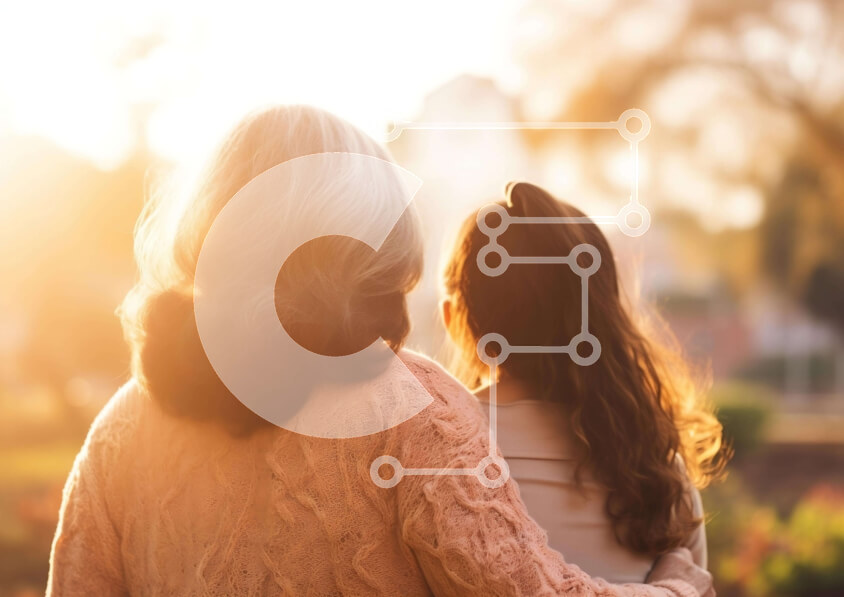 Intra Συλλεκτικό Ξύλινο Παζλ Plywood  4mm - Συγκινητική στιγμή στο πάρκο Σε Ξύλινο Κουτί - Διαστάσεις Puzzle: 10x10 cm – 25 κομμάτια