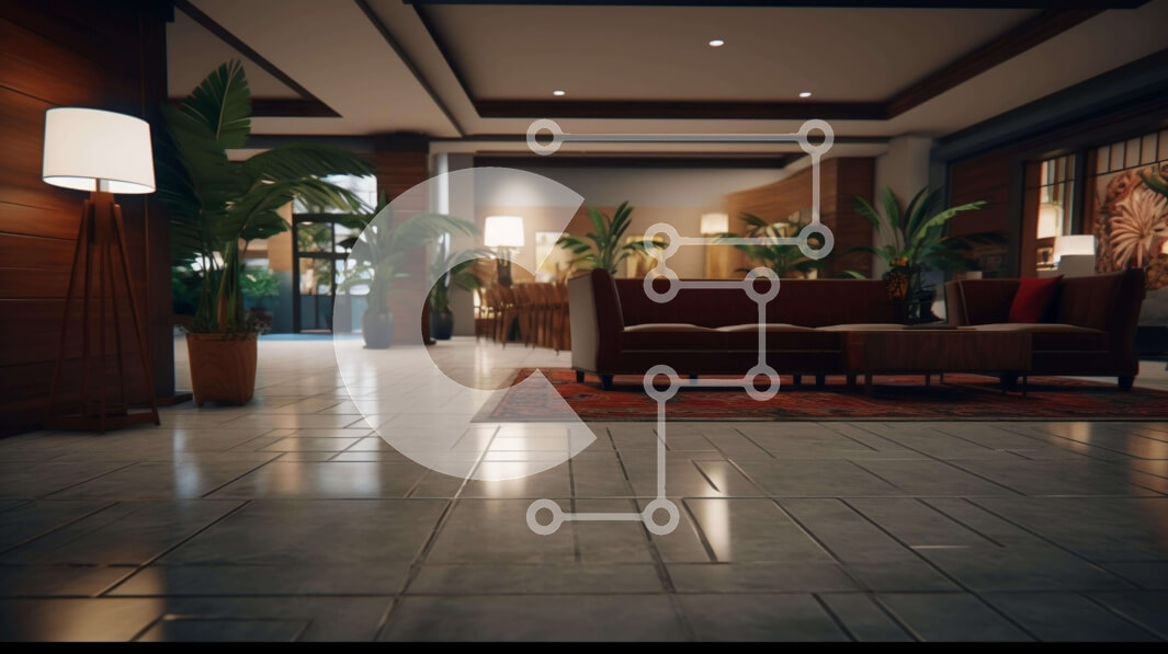 Intra Συλλεκτικό Ξύλινο Παζλ Plywood  4mm - Ευρύχωρο σαλόνι με έπιπλα και φυτά Σε Ξύλινο Κουτί - Διαστάσεις Puzzle: 10x10 cm – 25 κομμάτια