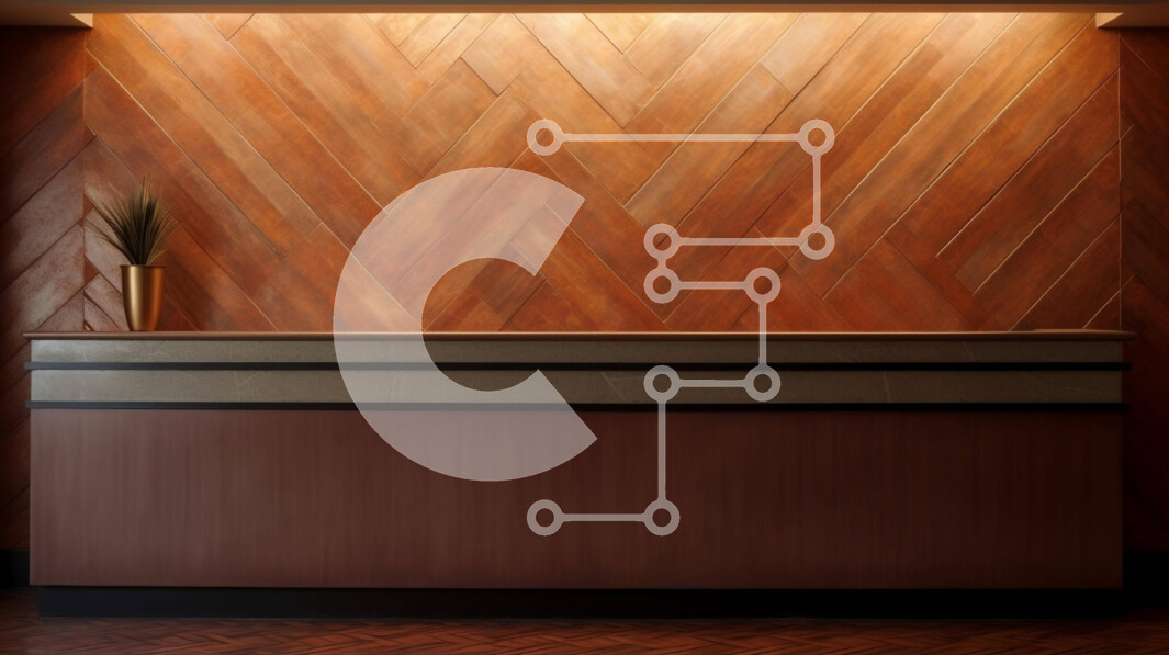 Intra Συλλεκτικό Ξύλινο Παζλ Plywood  4mm - Ξύλινη ρεσεψιόν και καρέκλες σε ένα ζεστό εσωτερικό περιβάλλον Σε Ξύλινο Κουτί - Διαστάσεις Puzzle: 10x10 cm – 25 κομμάτια