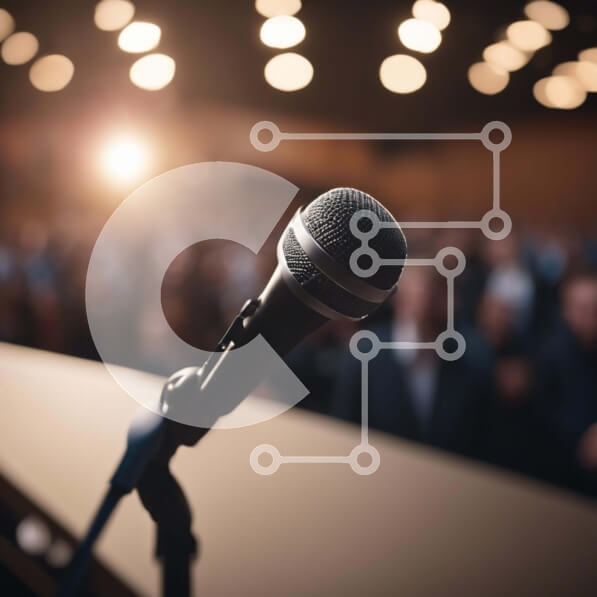 Intra Συλλεκτικό Ξύλινο Παζλ Plywood  4mm - Μικρόφωνο μπροστά στο κοινό Σε Ξύλινο Κουτί - Διαστάσεις Puzzle: 10x10 cm – 25 κομμάτια