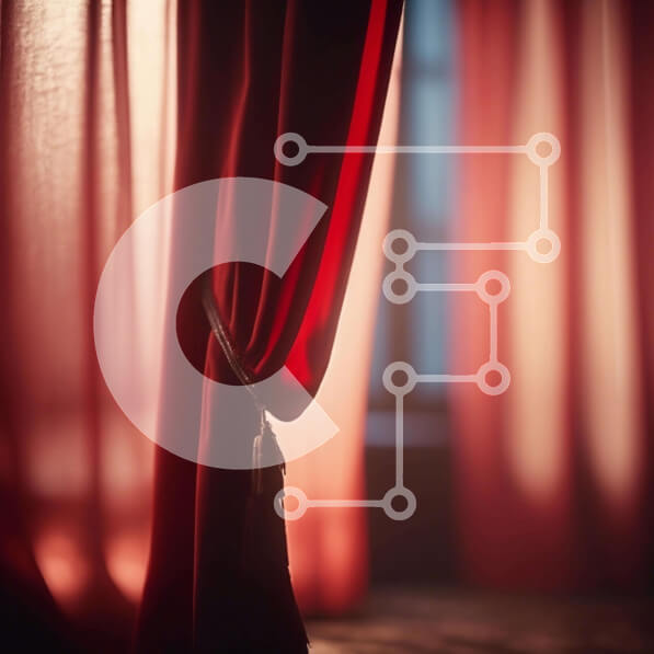 Intra Συλλεκτικό Ξύλινο Παζλ Plywood  4mm - Εγκαίνια θεατρικής κόκκινης αυλαίας Σε Ξύλινο Κουτί - Διαστάσεις Puzzle: 10x10 cm – 25 κομμάτια