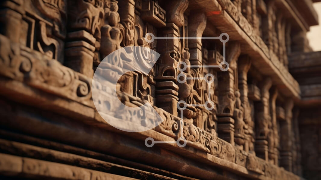 Intra Συλλεκτικό Ξύλινο Παζλ Plywood  4mm - Πέτρινος τοίχος με πουλιά Σε Ξύλινο Κουτί - Διαστάσεις: 10x10 cm – 25 κομμάτια