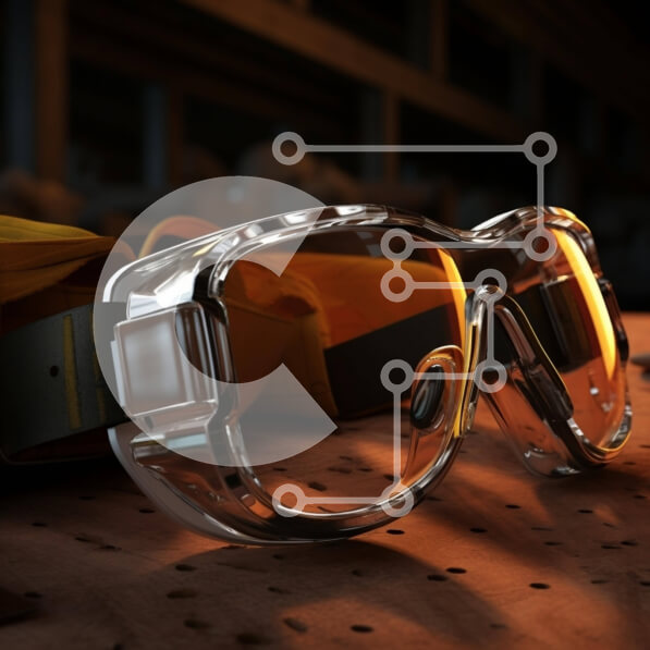 Intra Συλλεκτικό Ξύλινο Παζλ Plywood  4mm - Βιομηχανικός εξοπλισμός ασφαλείας Σε Ξύλινο Κουτί - Διαστάσεις Puzzle: 10x10 cm – 25 κομμάτια