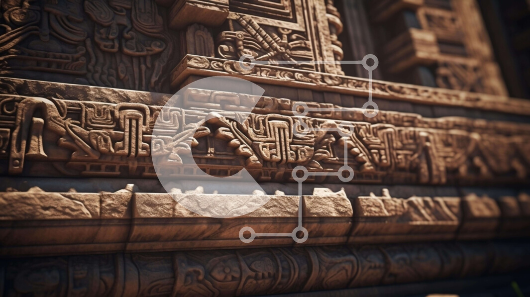 Intra Συλλεκτικό Ξύλινο Παζλ Plywood  4mm - Περίπλοκο τρισδιάστατο μοντέλο αρχαίου κτηρίου Σε Ξύλινο Κουτί - Διαστάσεις Puzzle: 10x10 cm – 25 κομμάτια