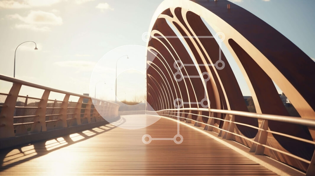 Intra Συλλεκτικό Ξύλινο Παζλ Plywood  4mm - Ξύλινη γέφυρα με τοξωτό σχέδιο Σε Ξύλινο Κουτί - Διαστάσεις Puzzle: 10x10 cm – 25 κομμάτια