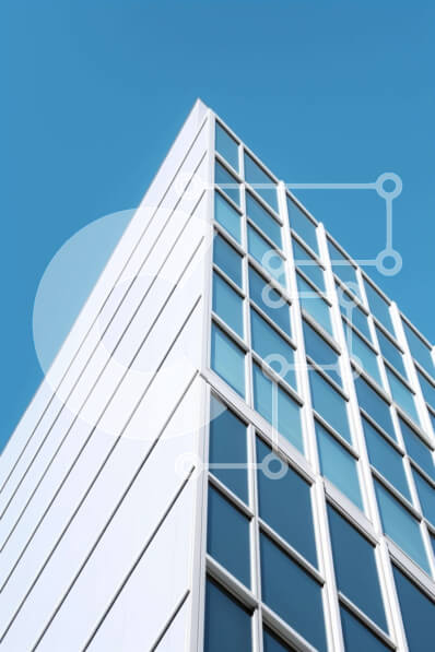 Intra Συλλεκτικό Ξύλινο Παζλ Plywood  4mm - Ψηλό λευκό κτίριο σε αστική περιοχή Σε Ξύλινο Κουτί - Διαστάσεις Puzzle: 10x10 cm – 25 κομμάτια