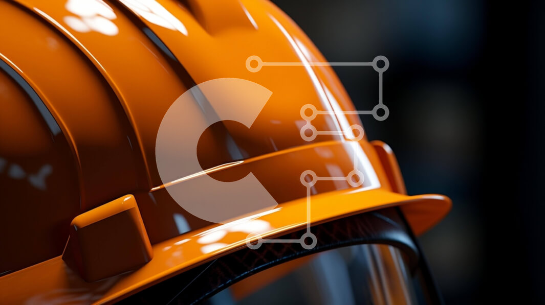 Intra Συλλεκτικό Ξύλινο Παζλ Plywood  4mm - Πορτοκαλί σκληρό καπέλο Σε Ξύλινο Κουτί - Διαστάσεις Puzzle: 10x10 cm – 25 κομμάτια