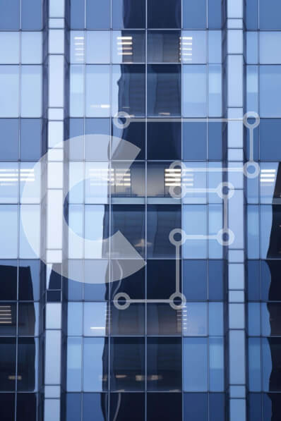 Intra Συλλεκτικό Ξύλινο Παζλ Plywood  4mm - Σύγχρονο κτίριο γραφείων με ανακλαστικά τζάμια Σε Ξύλινο Κουτί - Διαστάσεις Puzzle: 10x10 cm – 25 κομμάτια