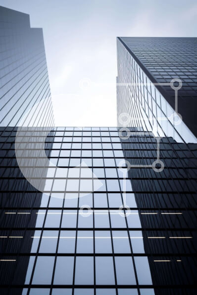 Intra Συλλεκτικό Ξύλινο Παζλ Plywood  4mm - Σύγχρονα κτίρια με γυάλινους τοίχους σε αστική περιοχή Σε Ξύλινο Κουτί - Διαστάσεις Puzzle: 10x10 cm – 25 κομμάτια