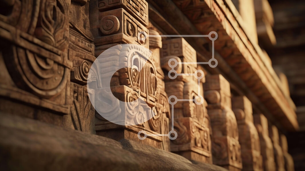 Intra Συλλεκτικό Ξύλινο Παζλ Plywood  4mm - Περίπλοκος ξύλινος τοίχος με πουλιά Σε Ξύλινο Κουτί - Διαστάσεις Puzzle: 10x10 cm – 25 κομμάτια