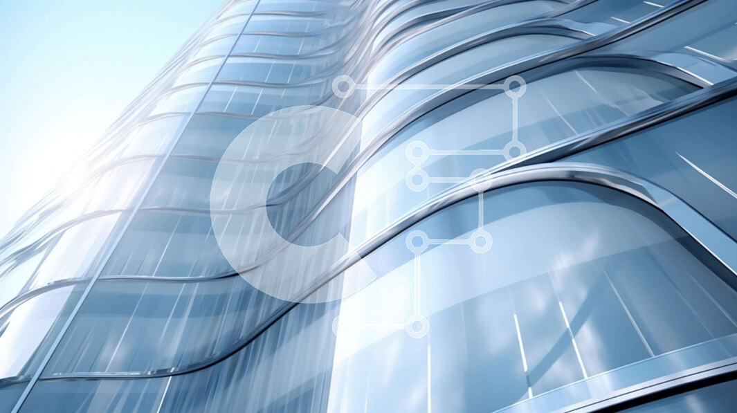 Intra Συλλεκτικό Ξύλινο Παζλ Plywood  4mm - Σύγχρονο κτήριο με γυάλινους τοίχους που επιπλέει στον ουρανό Σε Ξύλινο Κουτί - Διαστάσεις Puzzle: 10x10 cm – 25 κομμάτια