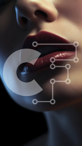 Intra Συλλεκτικό Ξύλινο Παζλ Plywood  4mm - Close-up πορτρέτο γυναίκας Σε Ξύλινο Κουτί - Διαστάσεις Puzzle: 10x10 cm – 25 κομμάτια